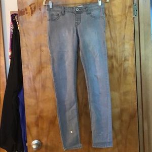 Wet Seal Gray Skinny Jeans